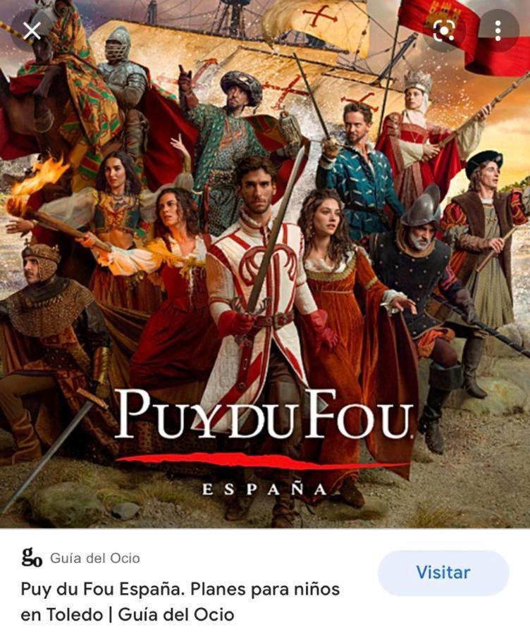 Villa Casa Rosales Toledo a 10 minutos de Puy du Fou Polan Exterior foto